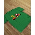 thumbnail image 4 of Tstars Boys 3rd Birthday Construction T-shirt - Toddler's Perfect Gift - Birthday Party Graphic Tee - Celebrate Three Years with Fun Tractor Print - Durable Kids Shirt - Truck-Themed Birthday Apparel, 4 of 6