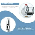 thumbnail image 2 of HOOWIFFY Replacement Tap Spout In Silver Copper For Kitchen Sink 1Pack, 2 of 7