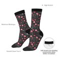 thumbnail image 4 of Vsdgher Valentine'S Day Crew Socks for Men & Women, Breathable Casual Athletic Ankle Socks, 4 of 6