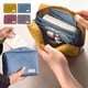 thumbnail image 1 of Cartera para pasaporte (1 unidad) 18 x 115 x 55 cm organizador de viaje con cierre para tarjetas de crédito identificación y billetes porta documentos seguro artículo esencial, 1 of 8