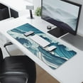 thumbnail image 2 of "Add Style and Comfort to Your Desk with Our Topographic Pattern Mouse Pad - Extra Large, Non-Slip Rubber Base - Ideal Desk Decor Accessory", 2 of 7