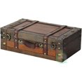 thumbnail image 1 of Old Style Suitcase With Straps, Small, 1 of 6