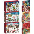thumbnail image 5 of Navidad Adviento Navidad 24 cuenta regresiva caja ciega sorpresa pequeño regalo conjunto de bloques de construcción juguete regalo ornamental de escritorio, 5 of 5