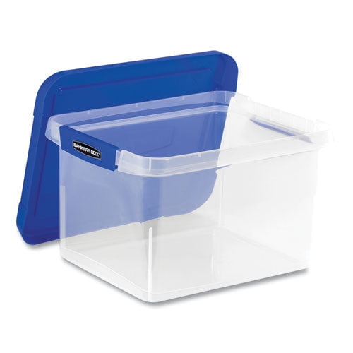 Bankers Box-1PK Heavy Duty Plastic File Storage, Letter-legal Files, 14" X 17.38" X 10.5\