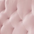 thumbnail image 5 of Pink 2 - seater velvet sofa with easy assembly / Perfect for quick setup in bedrooms, 5 of 6