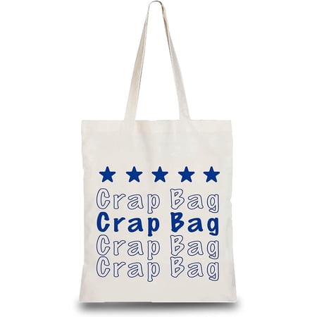 Cotton Tote Bag Canvas Grocery Crap Bag Lightweight Reusable Eco-Friendly DIY Craft Multi-Function Pouches for Crafts Shopping Groceries 13.3x15 inch diy