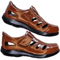 thumbnail image 3 of Sandalia En Piel Borrego Para Hombre Casual Confort Color Shedron MD20, 3 of 6