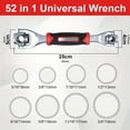 Faucet Hardware Universal 52 in 1 Socket Universal Multi Function Tool