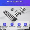 thumbnail image 5 of 4Pcs Stainless Steel Pedal for Mercedes-Benz W202 W203 W204 W124 W210 W211 W212 W218 X204 R172 R231, 5 of 5
