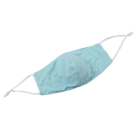 Reusable Jersey Mint Face Mask, Light Sports Gym mask, Two Layers, Adjustable Ear String