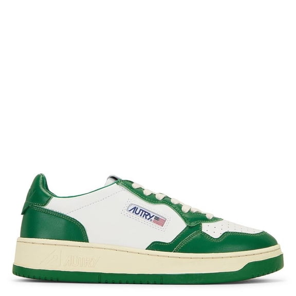 Autry Bicolor Medalist Low Leather Sneakers, Brand Size 44 ( US Size 11 )