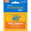 PR Walmart Family Mobile $50 Unlimited Card