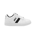 thumbnail image 1 of Tenis Para Niño DKDA® Piel Blanco Negro Color Blanco Negro blanco 21.5, 1 of 5