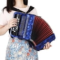 thumbnail image 4 of Soidarity Acordeón 8 Bajo 22 Clave Instrumento profesional Musical Adultos Equipo Reemplazo Suministro de música Accesorio Acordeones Accesorios para instrumentos musicales Azul oscuro Soidarity OD030736-03B, 4 of 6