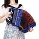 thumbnail image 4 of Soidarity Acordeón 8 Bajo 22 Clave Instrumento profesional Musical Adultos Equipo Reemplazo Suministro de música Accesorio Acordeones Accesorios para instrumentos musicales Azul oscuro Soidarity OD030736-03B, 4 of 6