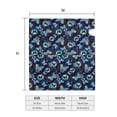 thumbnail image 4 of Yiaed Blue Butterfly Print Mailbox Covers, Magnetic Mailbox Cover, Mail Box Covers for Garden Outdoor Decor Box Covers-21x18 in, 4 of 8