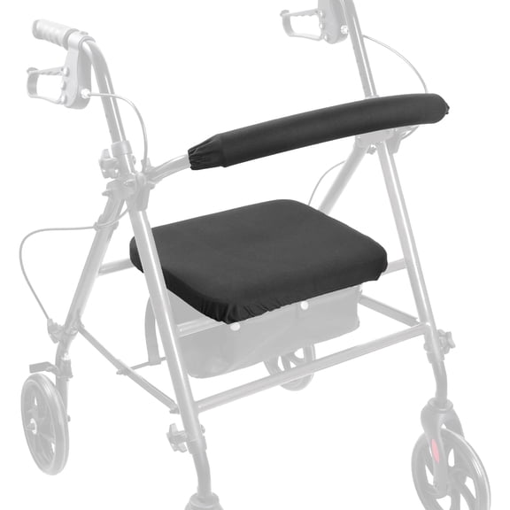 Lefeke Rollator Walker Seat and Backrest Covers, Adjustable Patterns Walker Cover Accessories, Walkers for Seniors with Seat Gift Covers