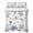 White, variant on King Quilt Set 96''x106'', Happy 18th Birthday Lightweight Bedspread Coverlet Set with 2 Pillow Shams, Black Golden Balloon Cake Fireworks Breathable All Season Quilt Bedding for Bedroom/Guest Room