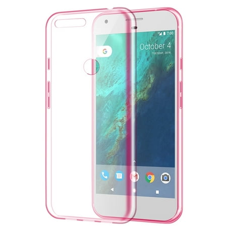 Insten TPU Rubber Candy Skin Case Cover For Google Pixel XL - Hot
