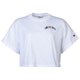 thumbnail image 1 of Camiseta de mujer Champion - Cuello redondo, Crop Top, Uni, Logotipo impreso, Manga corta, Algodón Blanco XL (X-Large), 1 of 4