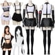 thumbnail image 2 of Disfraz de Tifa Lockhart de Final Fantasy 7 Remake, disfraz de fantasía para mujeres adultas, niñas, blusas, faldas, pelucas, traje de Halloween FF7, 2 of 5