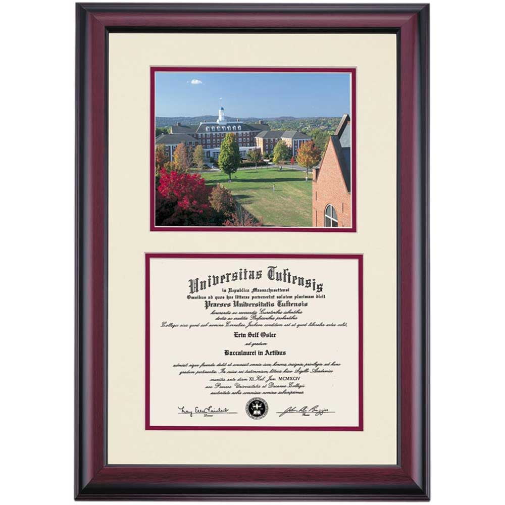 OCM Diploma Frame | Tufts University Jumbo | Displays Diploma