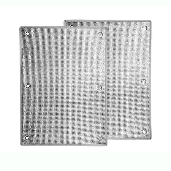 Aluminized Thermal Insulation Film, Anti-Heat Window Film, Sun Protection, Blackout Window Film, with Suction Cups, Privacy Window Film