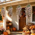 thumbnail image 5 of 6-Pack Morning Glory Hanging Plants, 30in Artificial Flower Vines for Indoor, Outdoor, Garden, and Porch Decor, 5 of 6