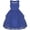 Midnight Blue, variant on Flower Girls Dress Rhinestone Tulle Wedding Pageant Bridesmaid 5 Years