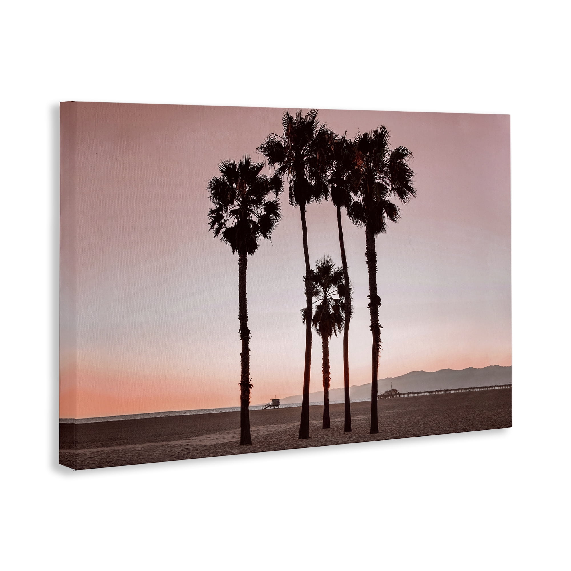 Stupell Industries Cluster of Palm Trees Nautical & Beach Photography Wrapped Canvas Art Print Wall Art, 36 x 24