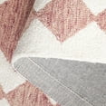 thumbnail image 6 of SAFAVIEH Ebony Alastar Checkered Area Rug, Pink/Ivory, 6' x 9', 6 of 8