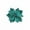 Green, variant on CuiLiyq Glitter Christmas Flowers, 8.7" Artificial Solid Color Christmas Flowers for Christmas Tree Wreath Decoration, for Home Holiday Wedding Party Decoration (Red)