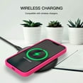 thumbnail image 7 of Entronix Silicone Soft Case Designed for iPhone 14 Plus Shockproof Durable Slim Fit, Hot Pink, 7 of 7