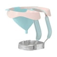 thumbnail image 1 of Bassin de Lavage de Cheveux avec Sangle Réglable Tube Bouchons d'Oreilles Plateaux de Shampooing Pliables Bassin de Lavage de Cheveux Mobile Sans Déversements pour Personnes Âgées Handicapées Femmes Enceintes Blessées, 1 of 7