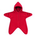 thumbnail image 5 of GiLiling Baby Star Suit Newborn Fleece Starfish Bunting Romper Infant Halloween Footie Jumpsuit Winter Warm Wearable Blanket (Red, 9-12 Months), 5 of 5
