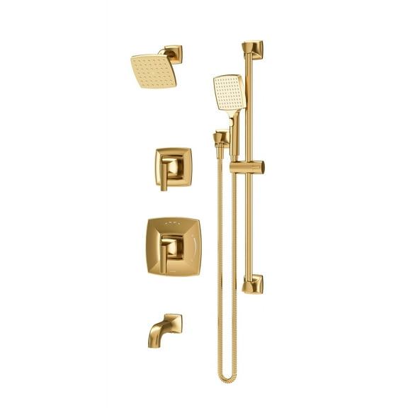 Symmons 5696BBZ15TRM Oak Tub And Shower Trim Package - Bronze