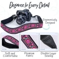 thumbnail image 3 of Correa de cámara Art Tribute Pink Woven Universal para DSLR/SLR, 3 of 9