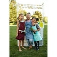 thumbnail image 2 of Ayesha Curry Chef & Hostess Kid Apron | Denim | Perfect for your kitchen, garden, the art room or anywhere you interact with your toddlers, 2 of 5