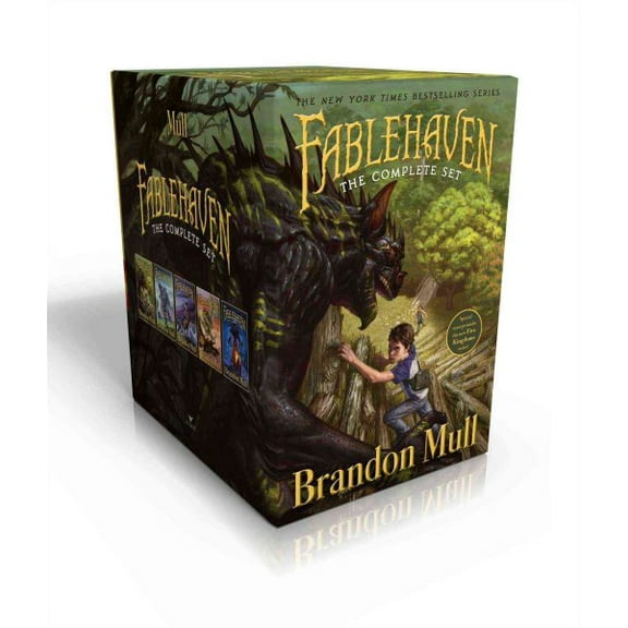 Pre-Owned Fablehaven Complete Set (Boxed Set) Set : Fablehaven; Rise of the Evening Star; Grip of the Shadow Plague; Secrets of the Dragon Sanctuary; Keys to the Demon Prison (Paperback) 9781442429772