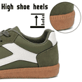 thumbnail image 2 of Qaltryn Casual Low-Top Sneakers for Women Lightweight Fashion Retro Sneakers Walking Shoes with Memory Foam Non Slip Womens Sneakers with Anti Slip Sole for Tennis & Daily Walking, 2 of 8