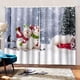 thumbnail image 4 of 3 x Cortinas de Ventana Navideño Sala de Decoración, 4 of 9