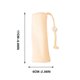 thumbnail image 3 of Bolsa de Malla para Jabón de Ducha | Red de Espuma Espesa de Nailon Natural | Bolsa de Jabón Suave y Duradera | Fácil de Colgar | Accesorio de Baño Ideal para Viajes | Esponja Limpiadora Suave, 3 of 6