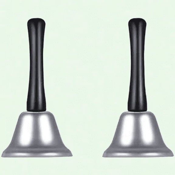 2 Pack Stainless Steel Desk Call Bell for Restaurant, Kitchen, School