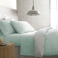 thumbnail image 2 of Shabby Chic Floral Printed & Solid 300 Thread Count 100-percent Cotton Sateen Sheet Set by Southshore Fine Linens, 2 of 3