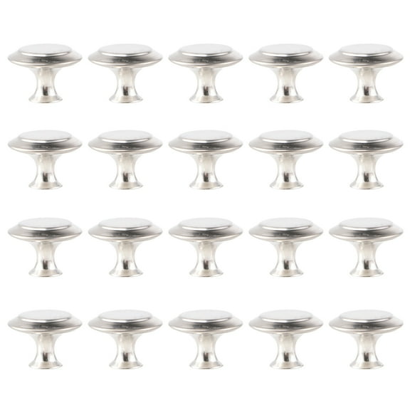 Troglfold pull handle 20pcs Stainless Steel Furniture Knobs Cabinet Drawer Pulls,0.91"X0.91"X0.83"