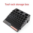thumbnail image 2 of lanema Black Drill Bit Storage Box Keep Your Countertop Clear for Storing Drills/Milling Cutters/Tool Holders Washable, 2 of 7