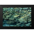 thumbnail image 2 of Mahan, Kathy 18x13 Black Modern Framed Museum Art Print Titled - Sol Duc River Rocks II, 2 of 5