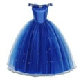 thumbnail image 1 of Filles Robe Cendrillon Princesse Robe Halloween Costume_ll, 1 of 3
