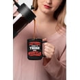 thumbnail image 2 of Good Things Come To Those Who Hustle Inspirational Quotes, Black 15oz Ceramic Mug, 2 of 5