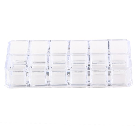 Masteelf 12 -Slot Clear Acrylic Lipstick Organizer Makeup Display Holder